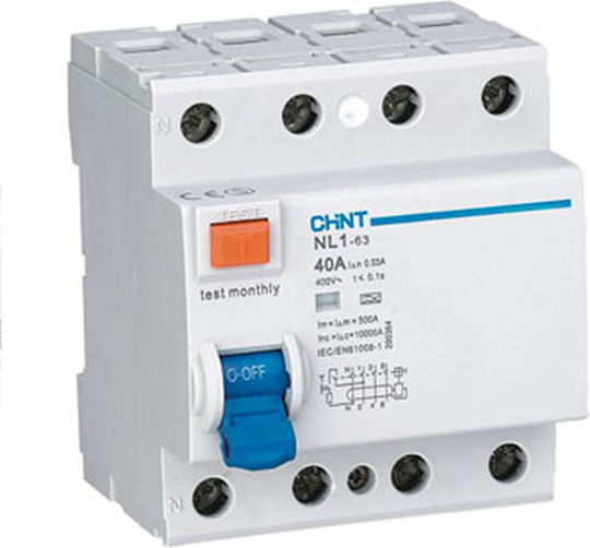 Chint Phase Relays Leckage der Erde 100A Quadruple Pole