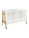 Kids Wooden Bookcase White 60x40cm