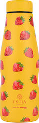 Estia Travel Flask Save the Aegean 500ml Berry Bright Estia Travel Flask Save the Aegean 500ml Berry Bright