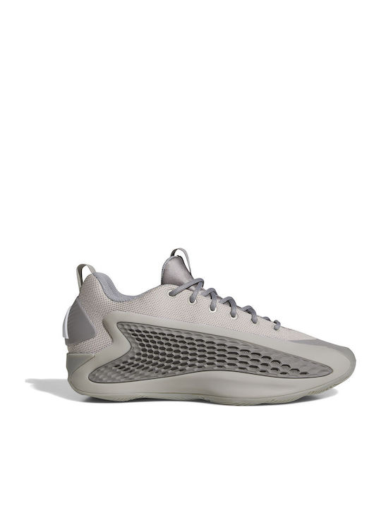 Anthony Edwards 1 Low Χαμηλά Μπασκετικά Παπούτσια Metal Grey / Dove Grey / Cloud White