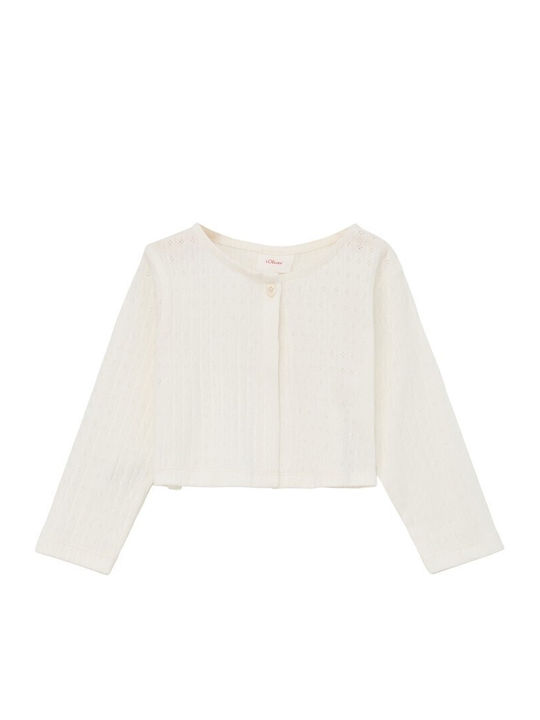 Kids Cardigan White