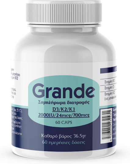 Grande Cosmetics Συμπλήρωμα για την Ενίσχυση του Ανοσοποιητικού 60 κάψουλες