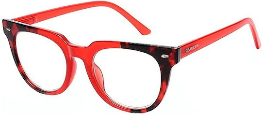 Readers Damen Lesebrille +2.00 in Burgundisch Farbe RD186
