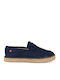 Wildleder Herren Espadrilles in Blau Farbe
