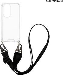 Silikonhülle Strap Sonique Armor Klar Honor 200...