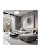 Eko Light Ceiling Mount Light 50cm White with Integrated LED
