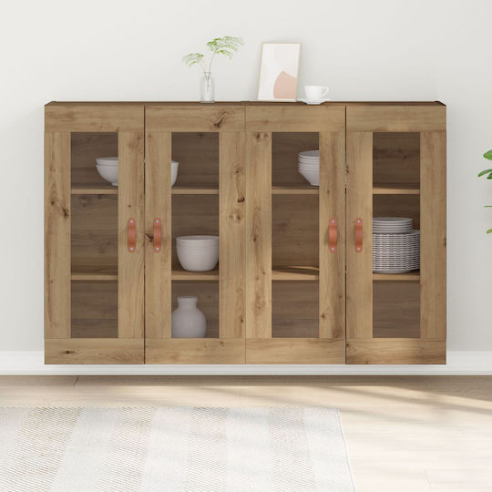 Висулка Витрина за хол със Стъкло 34x90см