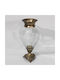 Decorative Vase Transparent 17x17x33cm