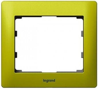 Legrand Galea Life Frame 1-Gang Vertical Mount Green 771921