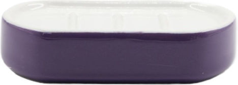 Inter Ceramic Σαπουνοθήκη Μωβ