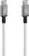 Lampa Iron 2.0 USB 2.0 Cable USB-C male - USB-C 60W Ασημί 1m L3873.4
