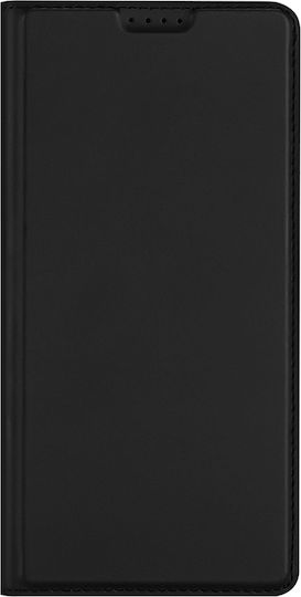 Dux Ducis Book Σιλικόνης / Δερματίνης Μαύρο (Galaxy S25 Edge)