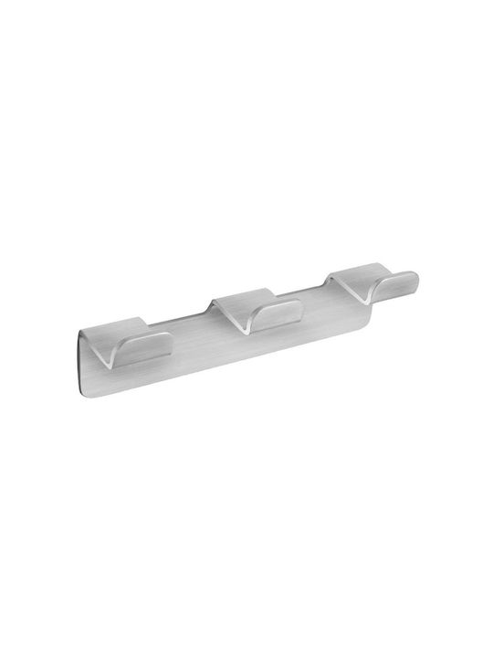 Inter Ceramic Кука Баня Единично с винтове Сребрист