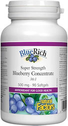 Natural Factors Bluerich 500mg 90 μαλακές κάψουλες Natural Natural Factors Bluerich 500mg 90 μαλακές κάψουλες Natural