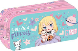 Must Team Pencil Case Barrel with 2 Compartments
