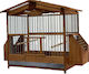 Klouvotechniki Wooden Bird Cage 44x23.5x34cm.