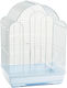 MrZoo Bird Cage Khloe 43x30.5x57.5cm. White