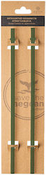 Estia Straw Tumbler XL Straw for Thermos 900ml made of Plastic Forest Spirit 2τμχ Green