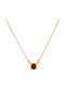 Charm Solitärring aus Gold 14K