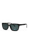 Optosquad Men's Sunglasses with Black Plastic Frame and Black Lens
