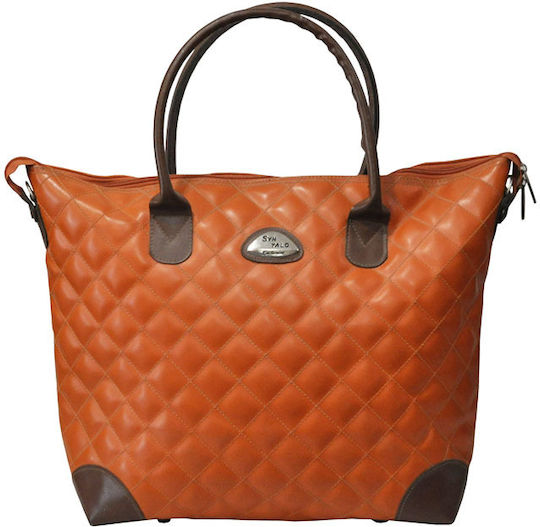 Sinialo Sack Voyage Orange Fabric L48xW15xH35cm