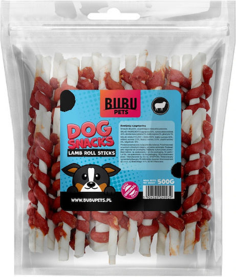 Bubu Snacks Bubu Лакомства на пръчка за Кучета с Агнешко 500gr