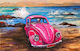 Olympus Diamond Painting "VW Beetle Retro Car" Mosaic "VW Beetle Retro Car" 40x30