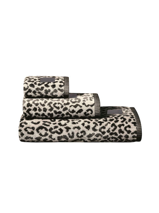 Greenwich Polo Club Geschirrtuch 4090 50x90εκ. Black, Cream Gewicht 550gr/m²