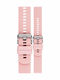 Morellato Byte Gummi-Armband Rosa 22mm