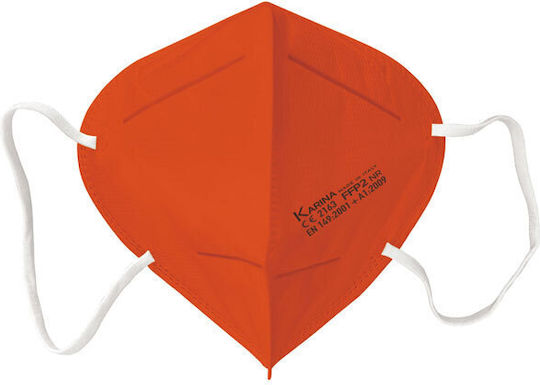 Brand Italia Protective Mask FFP2 Orange G24643 2pcs