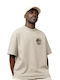 T-shirt Μπεζ