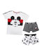 Beboulino Kids' Set Brief with Undershirt White 3pcs