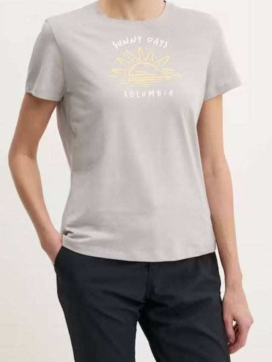 Columbia Γυναικείο T-shirt Γκρι
