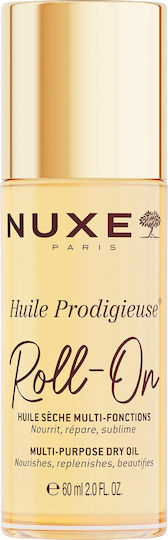 Nuxe Huile Prodigieuse Roll-On Ξηρό Λάδι Σώματος 60ml