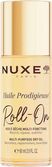 Nuxe Huile Prodigieuse Roll-On Mehrzweck Trocken Pflegeöl 60ml
