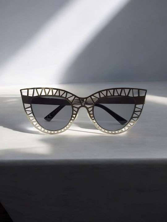 Dasoon Vision Sonnenbrillen Silber mit Gestell