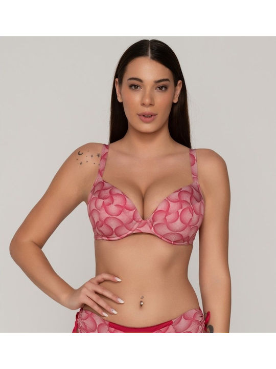 Bikini Sutien cu burete Roșu