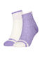 PUMA Heritage Athletic Socks Purple 2 Pairs
