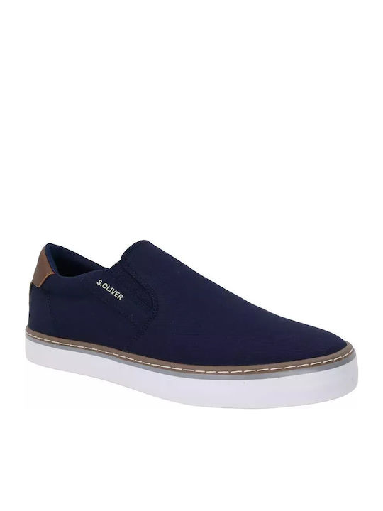 s.Oliver Men's Moccasins Blue