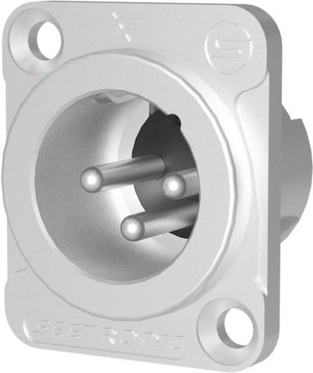 Seetronic Mj3f2c Βύσμα Σασί Xlr 3pin Αρσενικό Θηλυκό Βύσμα Σασί Tr1 20amp Ip65