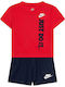 Kids' Set with Shorts Summer 2pcs Blue Sportswear