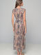 Milena by Paris Women's Maxi Kimono Beachwear Tiger