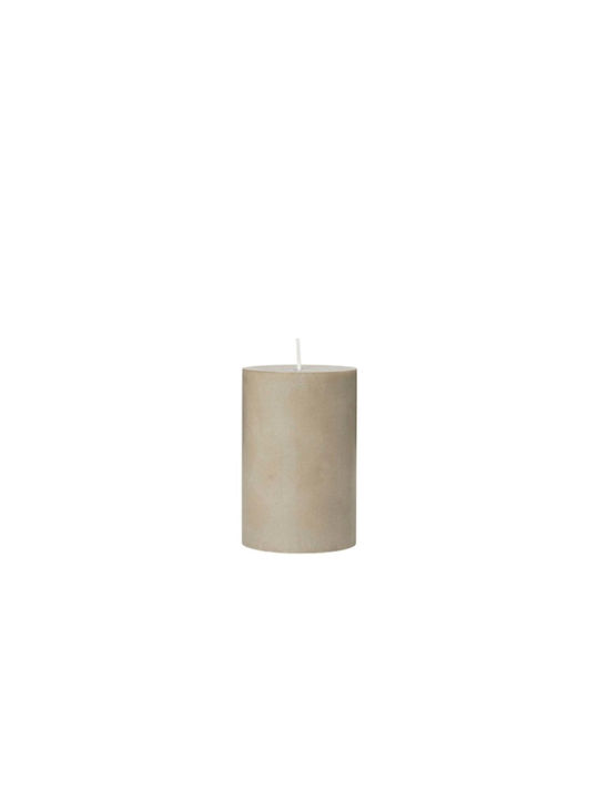 Broste Copenhagen Αρωματικό Κερί Μπεζ 6.7x10εκ.