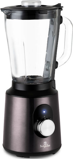 Berlinger Haus Blender with Glass Jug 1.5 L 1000W Black BH-9697