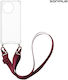 Silicone Case Strap Sonique Armor Clear Xiaomi ...
