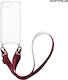 Silicone Case Strap Sonique Armor Clear Apple i...