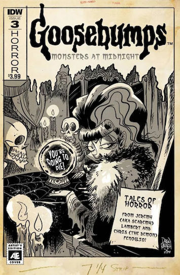 Goosebumps Monsters At Midnight 3 Artist Edition, Vol. 3 ARTIST EDITION