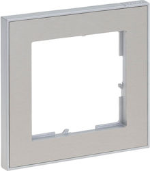 Seano 1-Gang Frame Stainless Steel