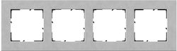 Seano Natura Frame 4 Positions Anodized Aluminium
