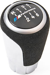 Πόμολο Ταχυτήτων Gear για BMW E87 / E46 / E90 / E91 / E92 / E39 / E60 / X3 / X5 / E53 Μαύρο